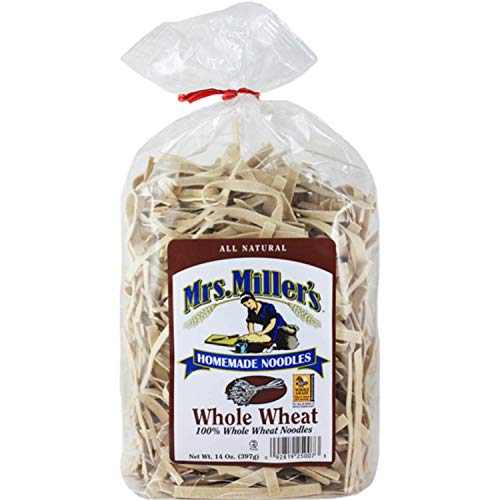 Mrs. Millers Homemade Noodles, Whole Wheat, All Natural &Amp; Chole