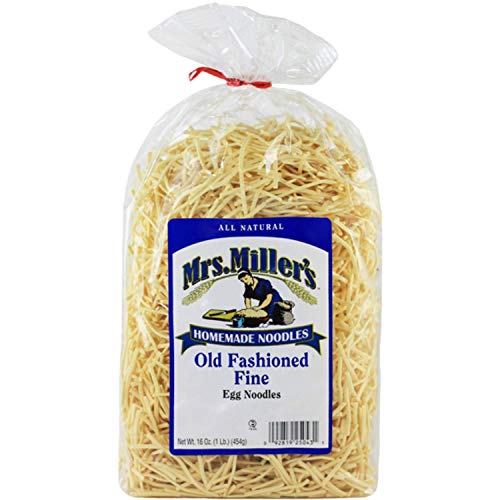Mrs. Millers Homemade Old Fashioned Egg Noodles, Fine, 16 Oz P