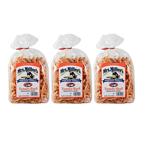 Mrs. Millers Homemade Tomato-Basil Noodles 14 Oz. Bag 3 Bags