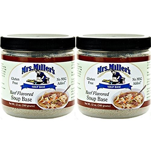 Mrs Millers Homestyle Beef Soup Base 2-12 Oz Jars / Gluten Free
