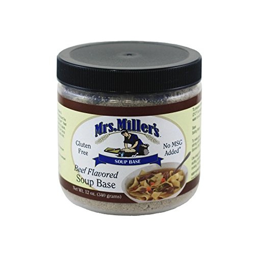 Mrs Millers Homestyle Beef Soup Base 2-12 Oz Jars / Gluten Free