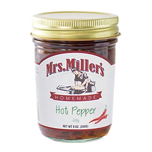 Mrs Millers Jelly Hot Pepper, 9 Oz