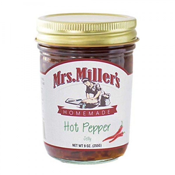 MRS MILLERS Jelly Hot Pepper, 9 OZ