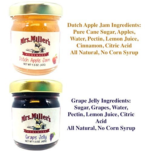 Mrs. Millers Mini Farm Stand, Jams And Jellies, Sampler, Variet