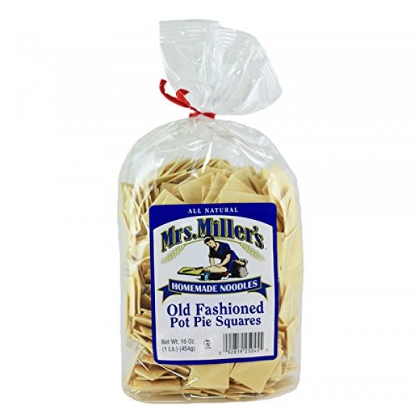 Mrs. Millers Old Fashioned 1 Pot Pie Squares 16 oz. Bag 3 Bags