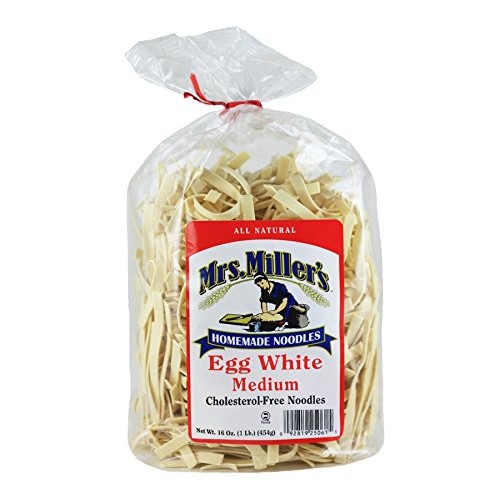 Mrs. Millers Old Fashioned Egg White Medium Noodles, No Choleste
