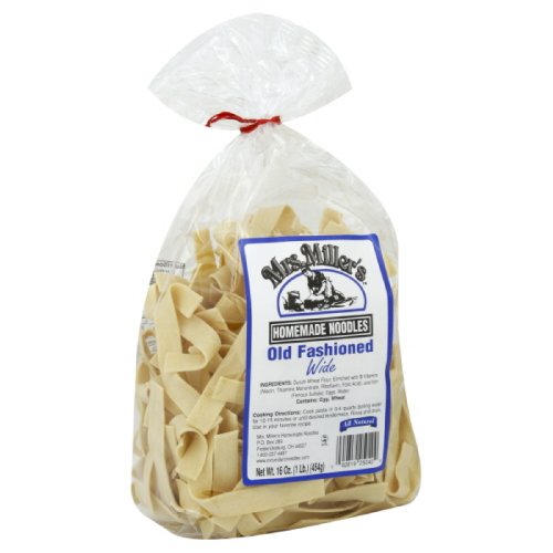 Mrs. Millers Old Fashioned Wide Noodles, 16-Ounce Pack Of 6