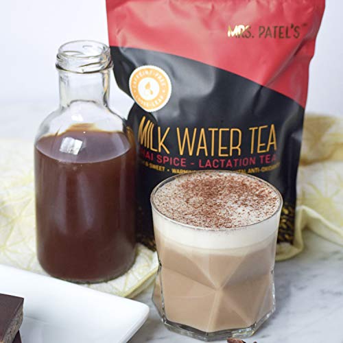 Mrs. Patels Lactation Tea, Chai Spice Blend, Rich &Amp; Sweet, For