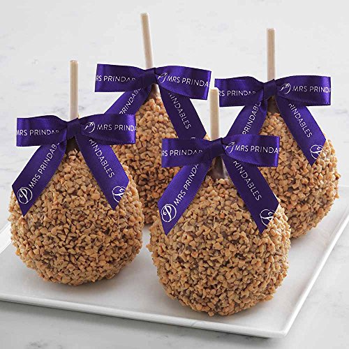 Milk Chocolate Toffee Walnut Petite Caramel Apple 4-Pack
