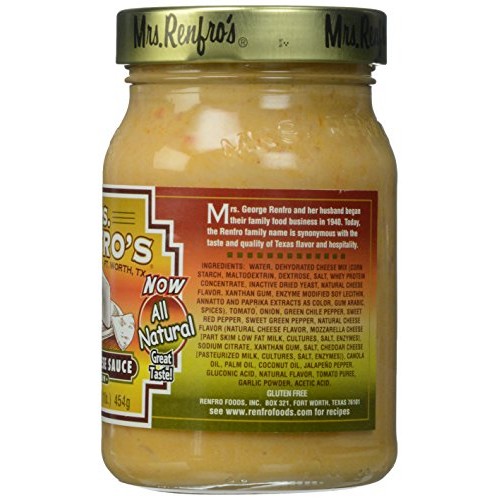 Mrs. Renfros Nacho Cheese Sauce, 16 Oz