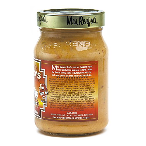 Mrs. Renfros Nacho Cheese Sauce With Chipotle, 16 Oz 2 Pack