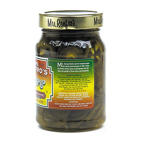 Mrs. Renfros Nacho Sliced Jalapeno Peppers, 16 oz