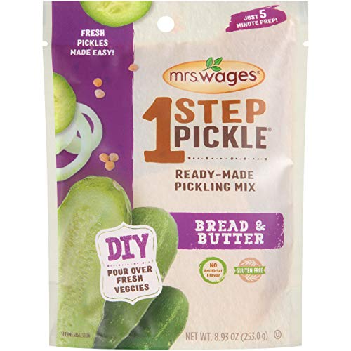 Mrs. Wages 1 Step Pickle Bread &Amp; Butter Ready-Made Pickling Mix,