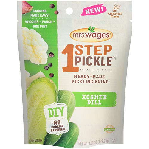Mrs. Wages 1 Step Pickle Kosher Dill Ready-Made Pickling Mix Va
