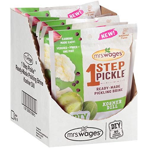 Mrs. Wages 1 Step Pickle Kosher Dill Ready-Made Pickling Mix Va