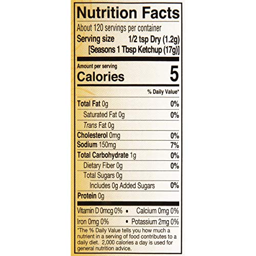 Mrs. Wages Ketchup Mix, 5 Oz Packet Pack Of 6 Mrs. Wages Ketchup Mix, 5 Oz Packet Pack Of 6