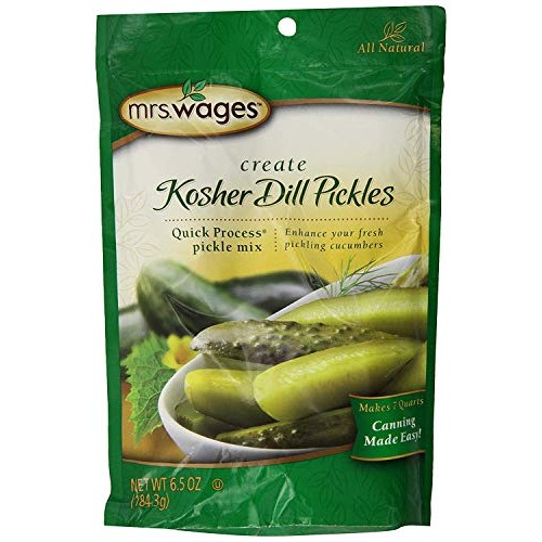 Mrs. Wages Kosher Dill, 6.50-Ounce Packetspack Of 6 2 Pack P