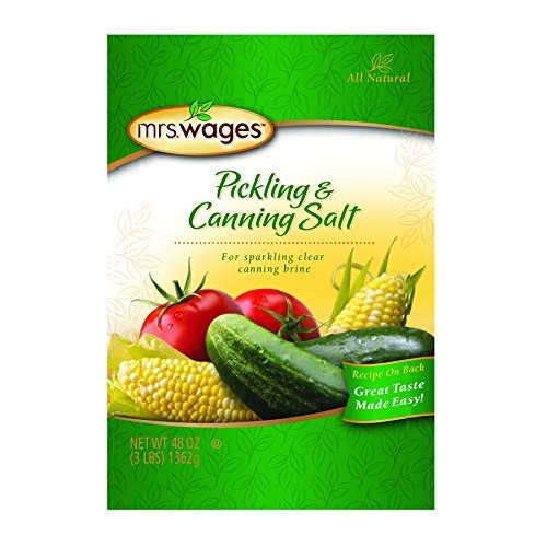 Mrs. Wages Pickling &Amp; Canning Salt 3 Lb. Bag