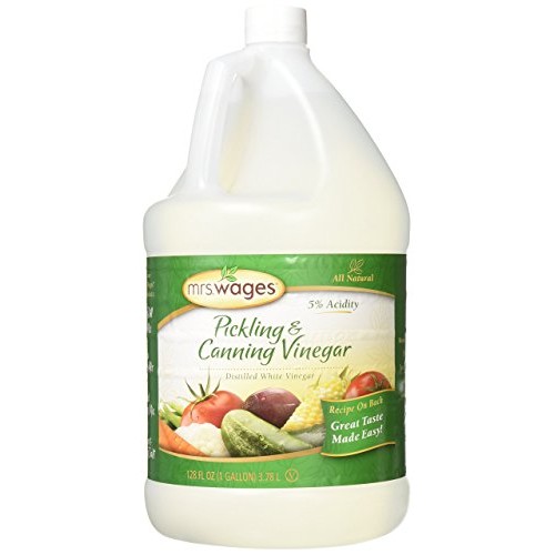 Mrs. Wages Pickling And Canning Vinegar 1 Gallon Plastic Jug