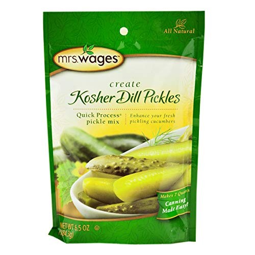 Mrs. Wages Quick Process Pickle Seasoning Mix- Two Packets Kosh