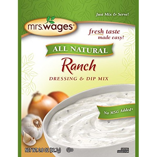 Mrs. Wages Ranch Dressing And Dip Mix Value Pack Of 12