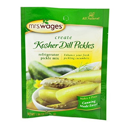 Mrs. Wages Refrigerator Kosher Dill Pickle Seasoning Mix, 1.94 O