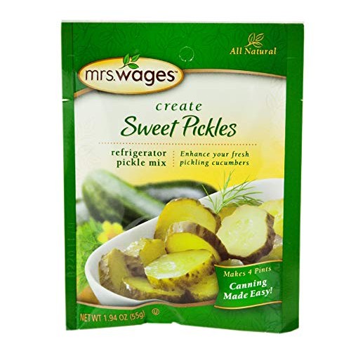Mrs. Wages Refrigerator Pickle Seasoning Mix- Two 1.94Oz. Packs