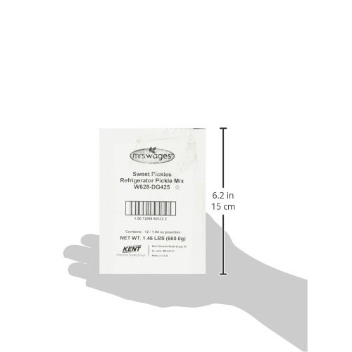 Mrs. Wages Sweet Refrigerator, 1.9-Ounce Pouches Pack Of 12