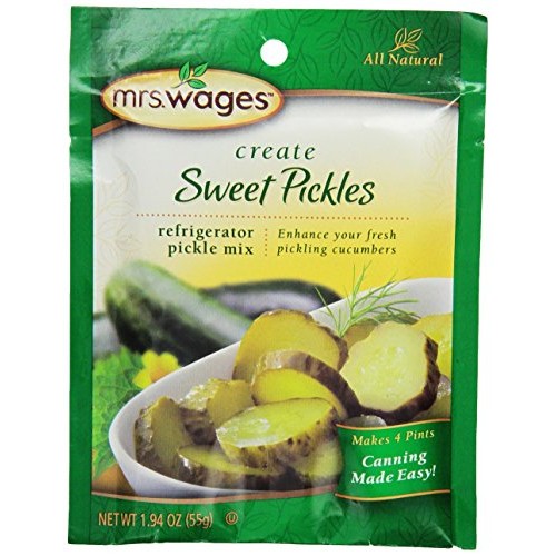 Mrs. Wages Sweet Refrigerator, 1.9-Ounce Pouches Pack Of 12