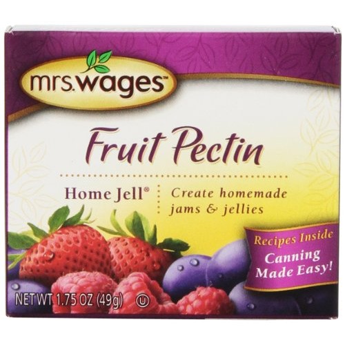 Mrs. Wages Home Jell Fruit Pectin, 1.75-Ounce Pouches Pack Of 12