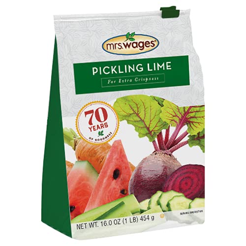 Mrs. Wages Pickling Lime 1-Pound Resealable Bag