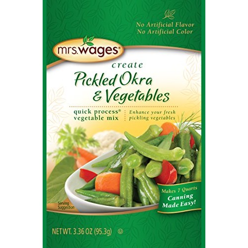 Mrs. Wages, Pickled Orka &Amp; Vegetables, 3.36 Ounce Pack Of 12