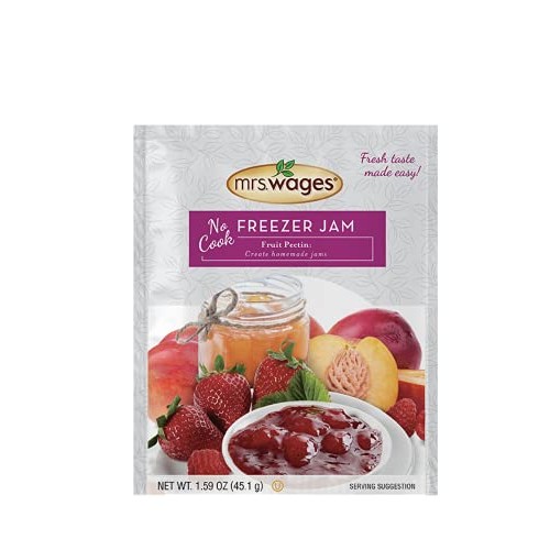 Mrs. Wages No Cook Freezer Jam Pectin Mix, Fruit, 1.59 Ounce Pa