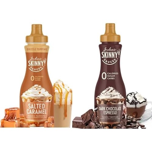 Salted Caramel & Dark Chocolate Espresso Syrup Sauce For Coffee ...