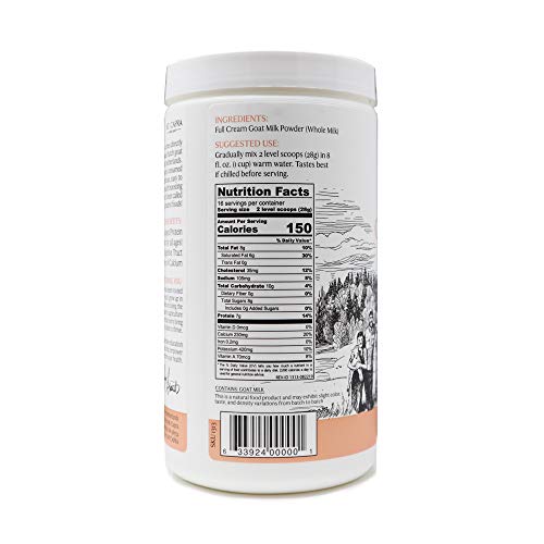 Whole Goat Milk By Mt. Capra | A Whole Goat Milk Powder From Non