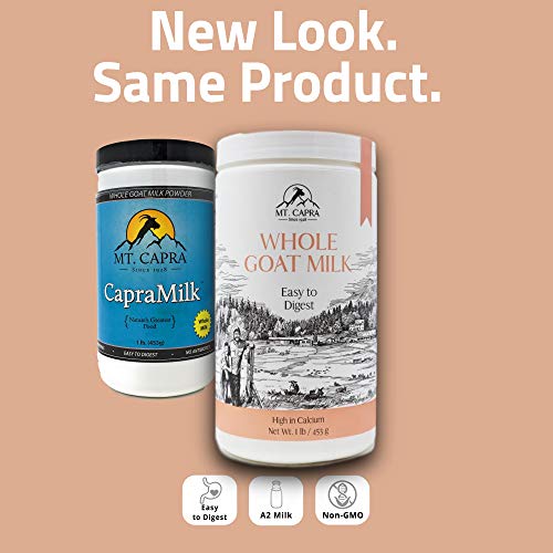 Whole Goat Milk By Mt. Capra | A Whole Goat Milk Powder From Non