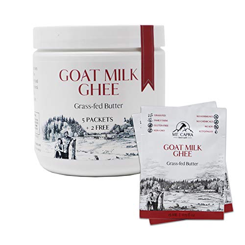 Mt. Capra Since 1928 Goat Milk Ghee | Grass Fed Clarified Butter