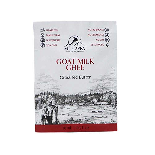 Mt. Capra Since 1928 Goat Milk Ghee | Grass Fed Clarified Butter