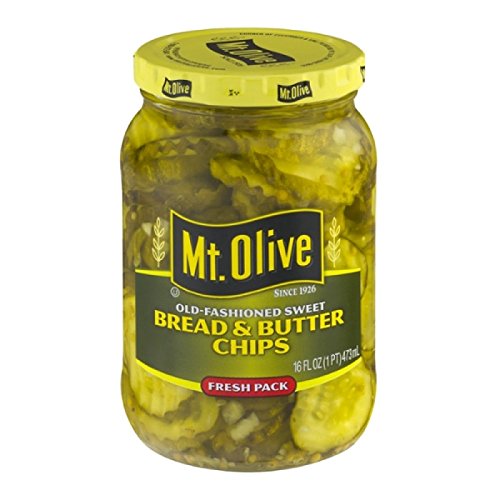 Mt. Olive Bread &Amp; Butter Chips Old Fashioned Sweet Fresh Pack Pi