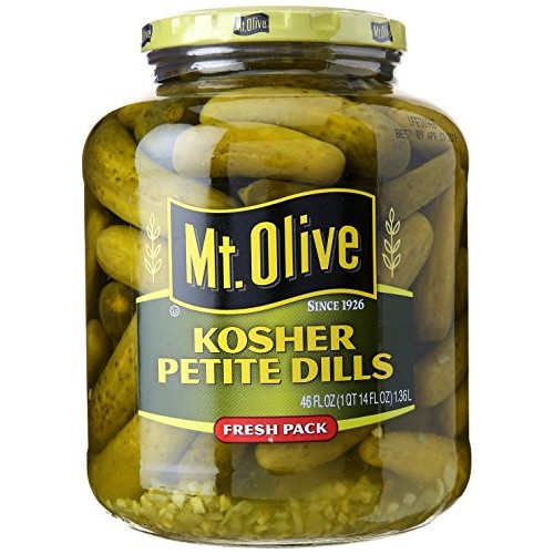 Mt. Olive Mt. Olive Petite Dills Kosher Pickles 46Oz, 46 Oz
