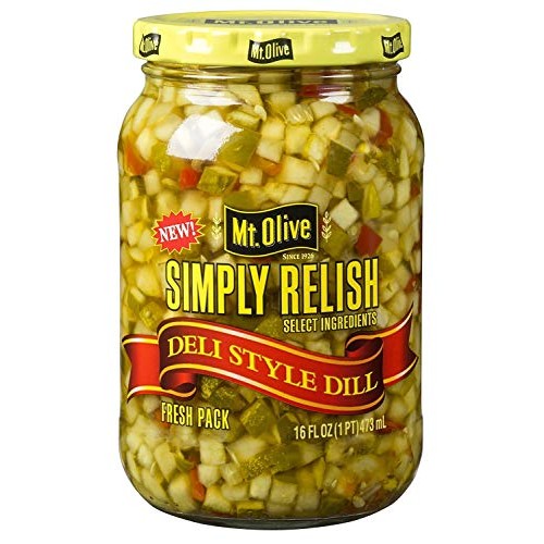 Mt. Olive Simply Relish Deli Style Dill 16 Fl Pack Of 2