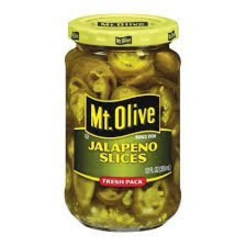 Mt. Olive Sliced Jalapenos, Fresh Packed, 12 Oz., Pack Of 2