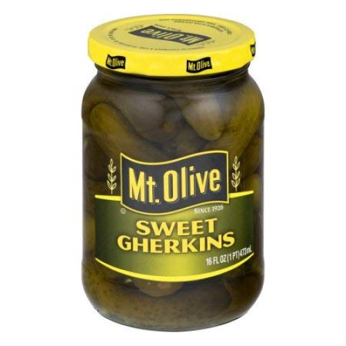 Mt. Olive Sweet Gherkins 16 Oz Pack Of 2