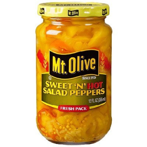 Mt. Olive Sweet N Hot Salad Peppers - 12 Oz