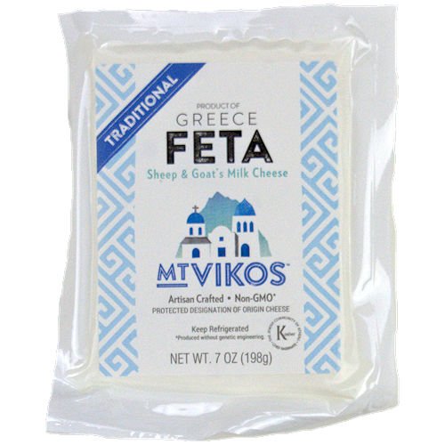 Feta Cheese, Mt Vikos, 7 Oz. 4 Pack