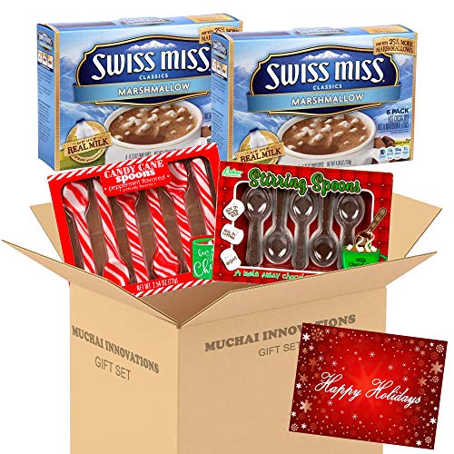 Swiss Miss Hot Cocoa Mix With Marshmallow 12 Envelops, 6 Pepperm