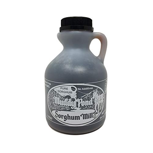 Muddy Pond Sorghum Mill Sorghum Syrup, 1 Pint, Net Wt. 24 Ounces Muddy Pond Sorghum Mill Sorghum Syrup, 1 Pint, Net Wt. 24 Ounces