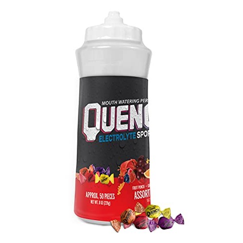 Quench Gum Bottle, New Variety Fruit, 8oz, 50 count