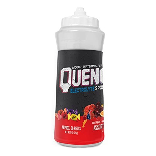 Quench Gum Bottle, New Variety Fruit, 8oz, 50 count