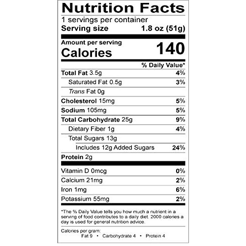 Wholegrain Banana Muffin - 72 per Case